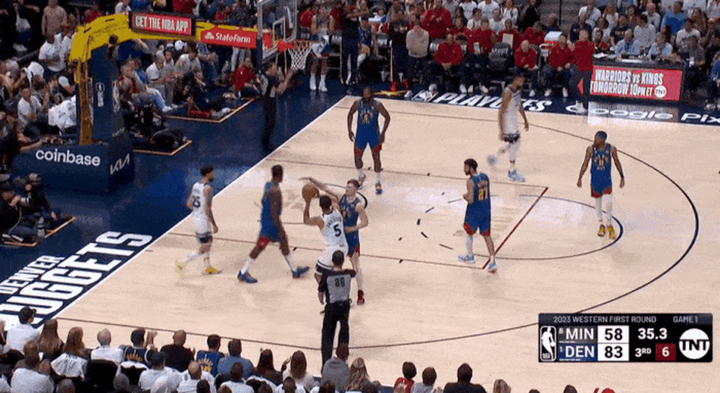 掘金轻取魔术,戈贝尔点燃赛场 掘金轻取魔术,戈贝尔点燃赛场